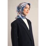 Armine Desenli Saf Ipek Twill Eşarp 9306- 05