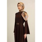Armine Desenli Saf Ipek Twill Eşarp 9333- 32