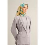 Armine Desenli Saf Ipek Twill Eşarp 9334- 07
