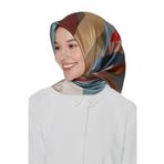 ARMİNE DJ SAF İPEK EŞARP 8424D (S) (NOSTALJİ SURA) 23