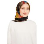 Armine Dj Saf Ipek Eşarp 9002D (S) (Nostalji Sura), Çok Renkli