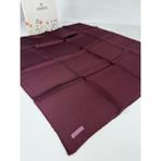 Armine Düz Boyalı % 100 Sura Ipek Eşarp 0010D 187 - Bordo - Renk
