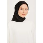Armine Düz Siyah Nostalji Serisi Twill Ipek Eşarp 0010-01Nt, 01