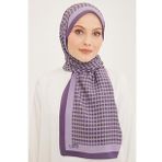 Armine F4714 Lila Mor Petek Modal Kadın Şal