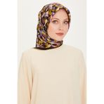 Armine Geometrik Desenli Sura Saf İpek Eşarp 9214D 36
