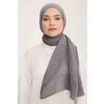 Armine Gümüş Gri Pırıltı Abiye Şal