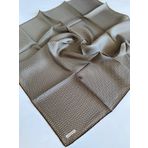 Armine İpek Eşarp 2025 Kış - 9250-52 Gri Sarı Twill