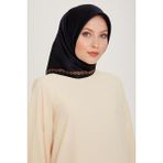 Armine İpek Eşarp 2025 Kış - 9260-09 Lacivert Twill