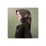 Armine İpek Eşarp Nostalji - 8834-32 Siyah Twill