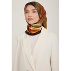 Armine İpek Saten Eşarp 8835D-, 90x90, E22KA8835D01, 40, kadın