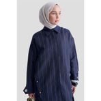 Armine Keten Tunik 26Y4605 Lacivert