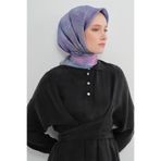Armine Klasik Desenli Saf İpek Twill Eşarp 9437D 05