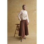 Armine Korsajlı Etek Camel