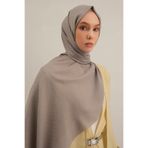 Armine Link Desen Bambu Cotton Şal 20, Gri