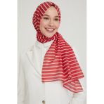 Armine Modal Ipek Şal - Kırmızı