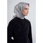 Armine Monogram Desenli Saf İpek Twill Eşarp 9412D 87
