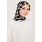 Armine Monogram Desenli Twill İpek Eşarp 24Ya9132 85 87