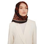 Armine Nostalji Serisi Sura Ipek Eşarp 8837-01, 01