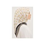 Armine Nostalji Twill İpek Eşarp, Tek Ebat, E23YA8959D0402, Çok Renkli, kadın