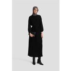 Armine ORTD9435 Siyah Kadın Elbise