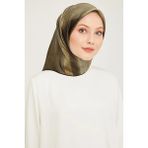 Armine Saf Ipek Eşarp (Nostalji Sura) 9017D - 03 - Kahverengi-03 - Renk
