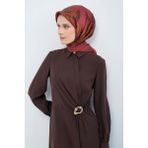 Armine Saf Ipek Sura EŞARP-2026 Ilkbahar-Yaz- 950900D 61 - Bordo - Renk