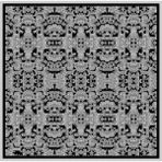 Armine Saf Ipek Sura Eşarp 9416D 86 - Siyah - 90 x 90 cm