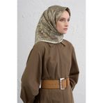 Armine Saf İpek Sura Eşarp Su Yeşili, Tek Ebat, E25KA9421D01, Su Yeşili, kadın