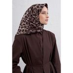 Armine Saf İpek Sura Eşarp, Tek Ebat, E25KA9425D01, Vizon, kadın