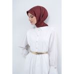 Armine Saf İpek Twill Eşarp 9537D 50
