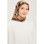 Armine Sura İpek Eşarp 90x90, Tek Ebat, E23KA9019D01, 02, kadın