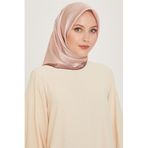 Armine Sura Saf İpek Eşarp 9246d 04 Vizon