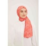 Armine SYR25105 Trend Pure Lina Pudra Pembesi Zincir Desen Kadın Şal