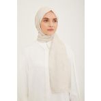 Armine SYR25115 Trend Pure Lina Kemik Rengi Zincir Desen Kadın Şal