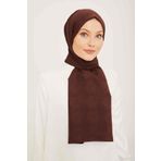 Armine SYR25175 Trend J.Capri Acı Kahve Düz Renk Kadın Şal