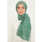 Armine Trend 2-22017 Yeşil Pure Lina Şal
