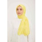 Armine Trend 2-22042 Sarı Pure Lina Şal