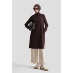 Armine Trend Tunik 25KT465 Kahverengi