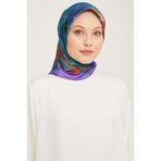 Armine Twill İpek Eşarp 23ka9041 13 Açık Mavi