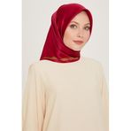 Armine Twill Saf Ipek Eşarp 9261D 07 09, Kahverengi