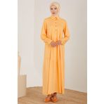 Armine Üçgen Büzgülü Viskon Elbise 23Y9666 Mango