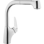 Armix V3 A42151 Pull-out Eviye Bataryası, El Duşlu, Krom