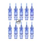 ARMONİKONYA 10 Adet Nano Kapaklı Dr.pen A6,m5,m7,n2c,e30 A1 Mavi Kapaklı Kartuş Dermapen Iğnesi Orjinal Bbglow