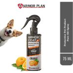 ARMOR COAT Köpek Tüy Bakım Spreyi, Köpek Parfümü Portakal Kokulu Parlaklık & Koku Giderici 75 ml - Siyah - Beyaz - siyah-beyaz