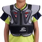 Armor Qtrees Dirtbike Motokros Off Road Çocuk Motosiklet Zırh Gömlek Spor Göğüs Omurga Koruyucu Sırt Desteği Dişli Ceketler Kayak Snowboard için M Koruyucu Yelek