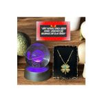 ARMOR4 NANO CERAMİC COATİNG Renk Değiştiren Led Işıklı Cam Satürn Kız Küre Dolunay Lamba Ve Yonca Kolye