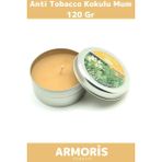 Armoris Yeni Anti Tobacco Aromatik Arınma Huzur Meditasyon Esans Dekoratif Mum Oda Kokusu 120G Teneke Kutu - Çok Renkli