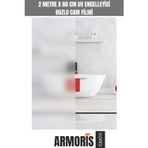 Armoris Yeni Nesil Pratik Yapışkanlı İZ Bırakmaz Uv Engelleyici Buzlu Cam Filmi 2 Metre X 60 Cm