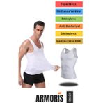 Armoris Yeni Nesil Toparlayıcı Bel Göğüs Jinekomasti Dik Duruş Erkek Extra Göbek Sıkılaştırıcı Korse Atlet