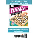 Armoris Yeni Seri Zeka Geliştirici Oyun Eğitici Öğretici Okuma Yazma El Göz Koordinasyonu Dama Oyunu